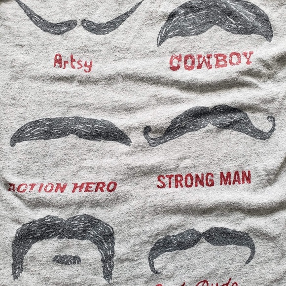 Mustache long sleeve - Picture 2 of 4